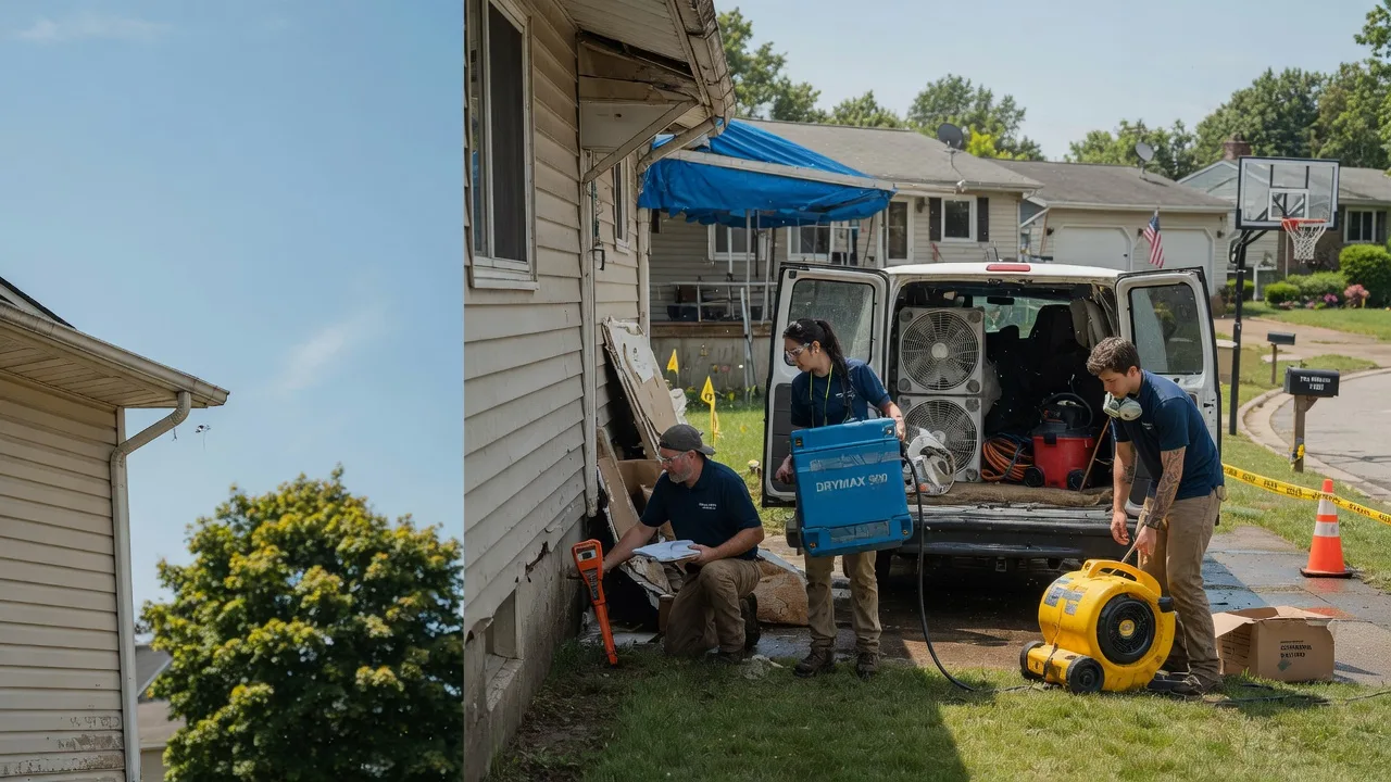 Ceiling Leak Cleanup in Grant Park, IL near me